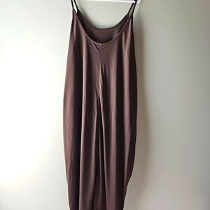 Tank top long dress